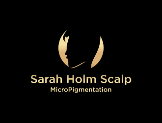 Sarah Holm    Scalp MicroPigmentation logo design by hopee