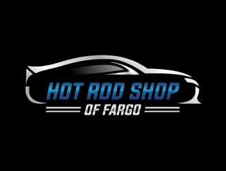 Hot Rod Shop of Fargo logo design by bomie