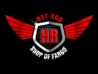 Hot Rod Shop of Fargo logo design by Suvendu