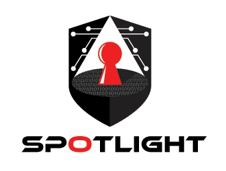 Spotlight logo design by Suvendu