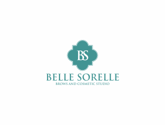 Belle Sorelle Brows and Cosmetic Studio logo design by haidar