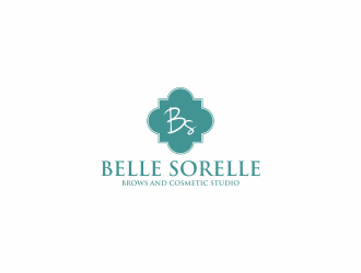 Belle Sorelle Brows and Cosmetic Studio logo design by haidar