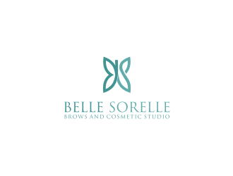 Belle Sorelle Brows and Cosmetic Studio logo design by mbamboex