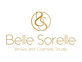 Belle Sorelle Brows and Cosmetic Studio logo design by cikiyunn