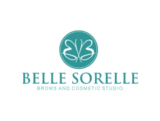 Belle Sorelle Brows and Cosmetic Studio logo design by aladi