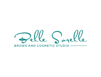 Belle Sorelle Brows and Cosmetic Studio logo design by nurul_rizkon