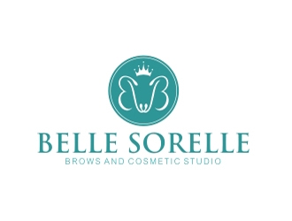 Belle Sorelle Brows and Cosmetic Studio logo design by aladi