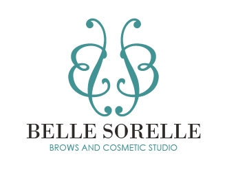 Belle Sorelle Brows and Cosmetic Studio logo design by pambudi