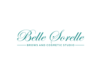 Belle Sorelle Brows and Cosmetic Studio logo design by nurul_rizkon