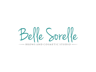 Belle Sorelle Brows and Cosmetic Studio logo design by ndaru