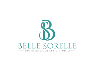 Belle Sorelle Brows and Cosmetic Studio logo design by ndaru