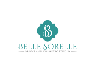 Belle Sorelle Brows and Cosmetic Studio logo design by ndaru