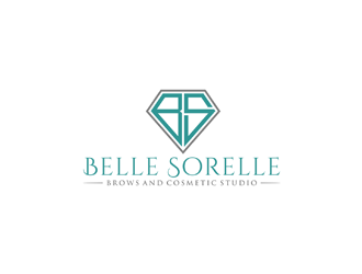 Belle Sorelle Brows and Cosmetic Studio logo design by ndaru