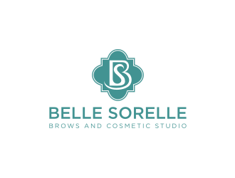 Belle Sorelle Brows and Cosmetic Studio logo design by Adundas