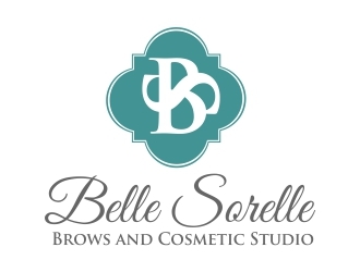 Belle Sorelle Brows and Cosmetic Studio logo design by ElonStark