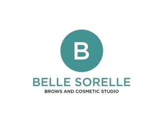 Belle Sorelle Brows and Cosmetic Studio logo design by EkoBooM