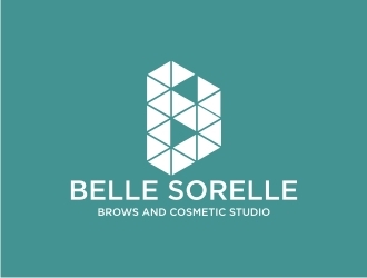 Belle Sorelle Brows and Cosmetic Studio logo design by EkoBooM
