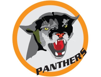 Panthers logo design by not2shabby