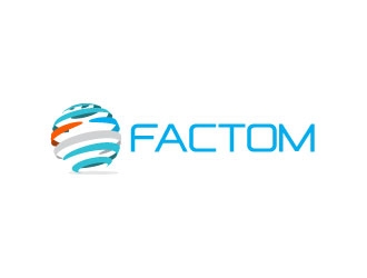 Factom logo design by uttam