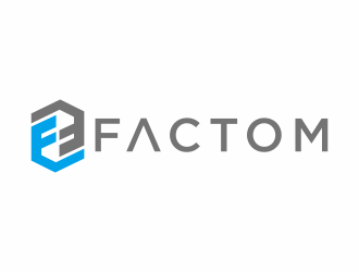 Factom logo design by hidro