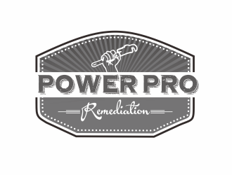 Power Pro Remediation logo design by bosbejo