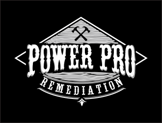 Power Pro Remediation logo design by bosbejo