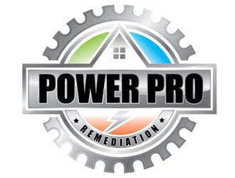 Power Pro Remediation logo design by logoguy