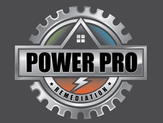 Power Pro Remediation logo design by logoguy
