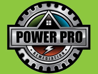 Power Pro Remediation logo design by logoguy