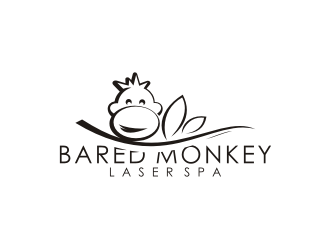 Bared Monkey Laser Spa logo design by superiors