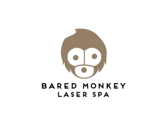 Bared Monkey Laser Spa logo design by EkoBooM