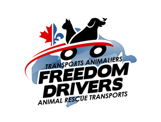 Freedom Drivers Animal Rescue Transports logo design by haze
