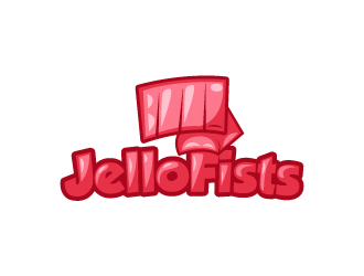 JelloFists logo design by reight
