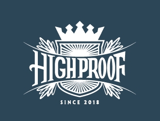High Proof logo design by josephope