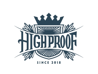 High Proof logo design by josephope