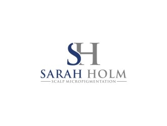 Sarah Holm    Scalp MicroPigmentation logo design by bricton