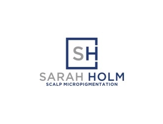 Sarah Holm    Scalp MicroPigmentation logo design by bricton