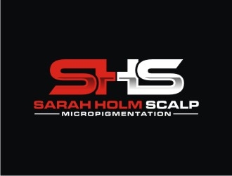 Sarah Holm    Scalp MicroPigmentation logo design by bricton
