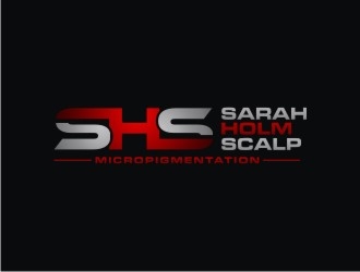 Sarah Holm    Scalp MicroPigmentation logo design by bricton