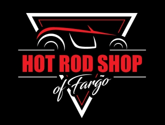 Hot Rod Shop of Fargo logo design by logoguy