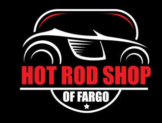 Hot Rod Shop of Fargo logo design by logoguy