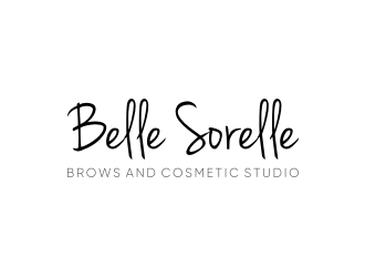 Belle Sorelle Brows and Cosmetic Studio logo design by asyqh