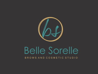 Belle Sorelle Brows and Cosmetic Studio logo design by Louseven
