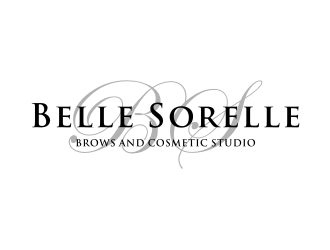 Belle Sorelle Brows and Cosmetic Studio logo design by asyqh