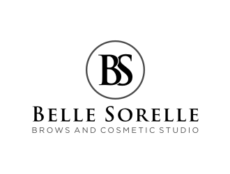 Belle Sorelle Brows and Cosmetic Studio logo design by asyqh