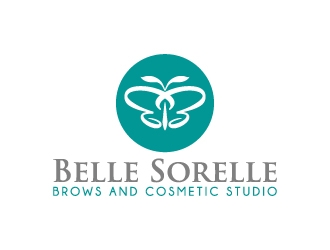 Belle Sorelle Brows and Cosmetic Studio logo design by LogOExperT
