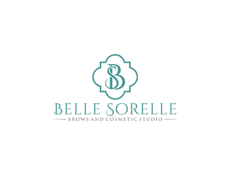 Belle Sorelle Brows and Cosmetic Studio logo design by ndaru