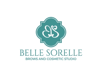 Belle Sorelle Brows and Cosmetic Studio logo design by jaize