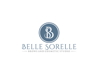 Belle Sorelle Brows and Cosmetic Studio logo design by ndaru