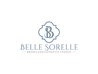 Belle Sorelle Brows and Cosmetic Studio logo design by ndaru